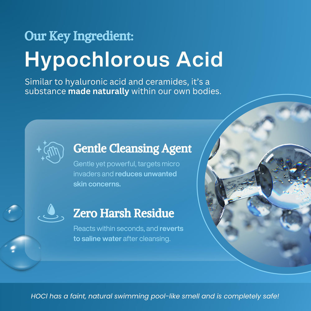 Honeydew Labs HOCl spray, cuidado para eczema e irritación.