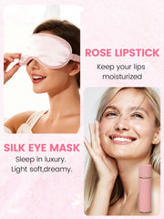 honiitaa Rose shampoo bottle for silky, fragrant hair.