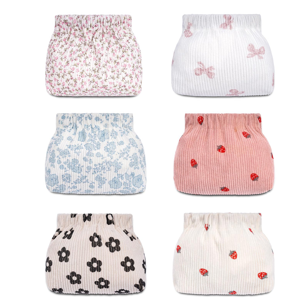 Honitty estuche mini maquillaje de pana, acceso rápido y organización.