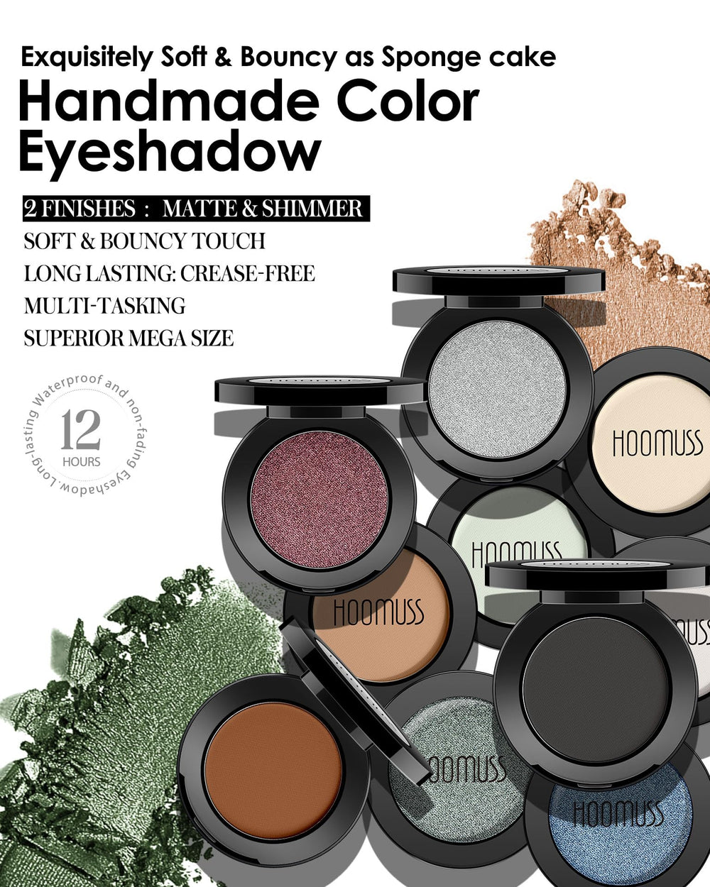 HOOMUSS fórmula vegana libre de crueldad para maquillaje responsable
