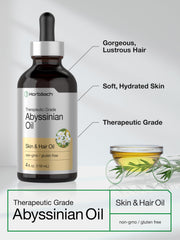 Aceite Horbaach Abyssiniano para piel y cabello, resultados naturales