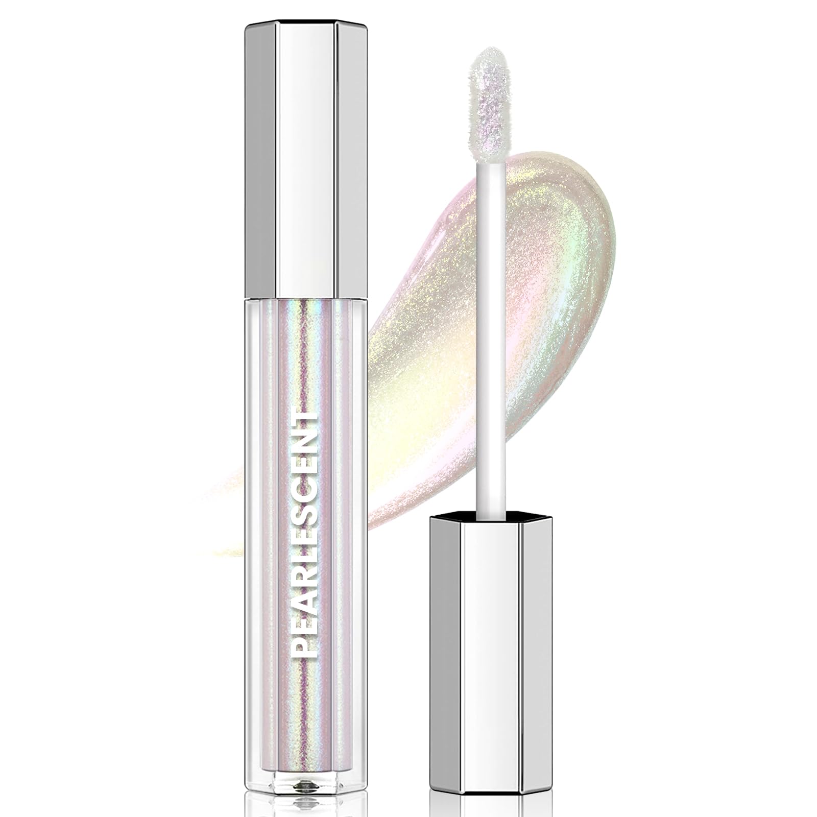 HOSAILY brillo labial con purpurina holográfica para labios.