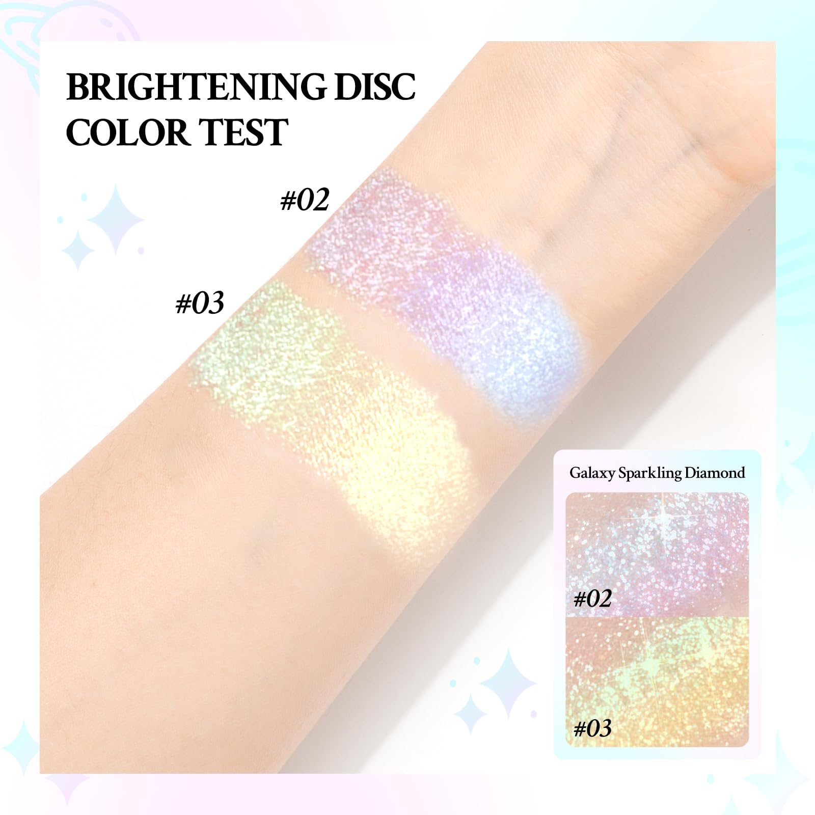 HosAILY iluminador cromático para el rostro, aplicación cremosa suave