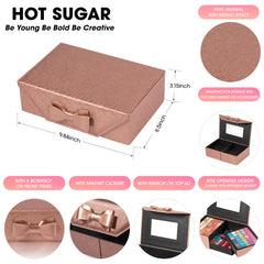 Hot Sugar sombras mate y brillo, paleta versátil para crear looks diarios.