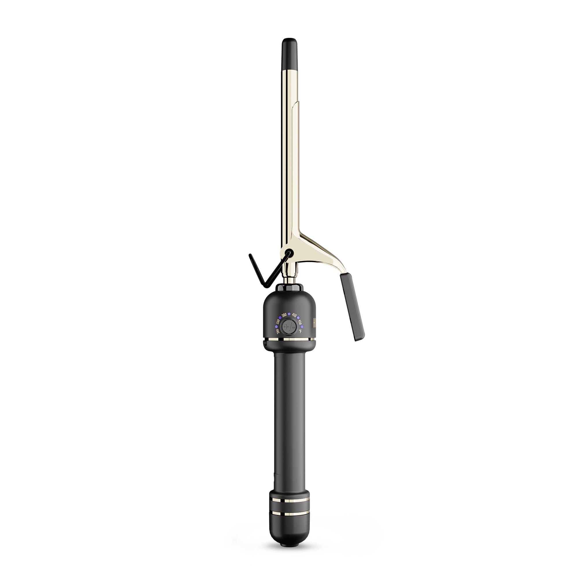 Hot Tools 24K Gold con barra extendida para rizos muy definidos.