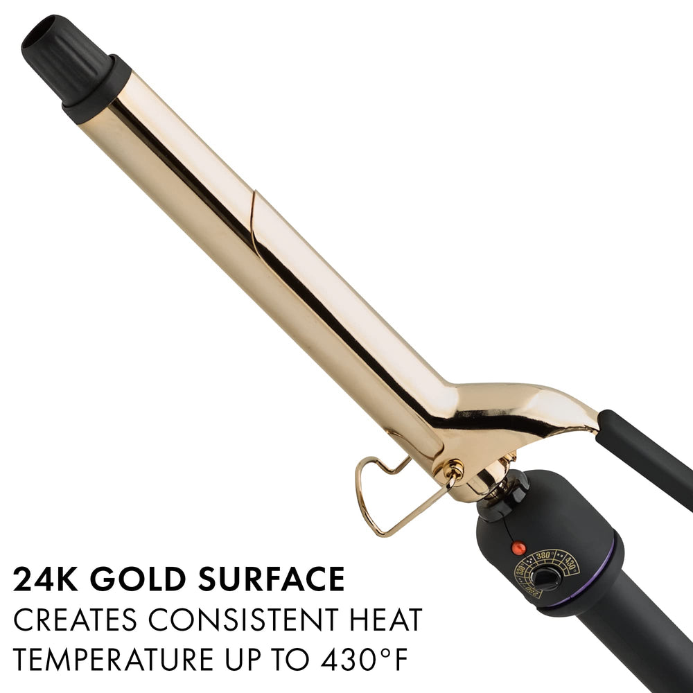 Hot Tools Pro Artist 24K Oro, tecnología Pulse mantiene la temperatura estable.