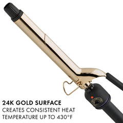 Hot Tools Pro Artist 24K Oro, tecnología Pulse mantiene la temperatura estable.