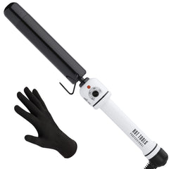 Rizador HOT TOOLS Pro Artist Nano Ceramic, barril de 1-1/4 pulgadas para rizos suaves y duraderos.