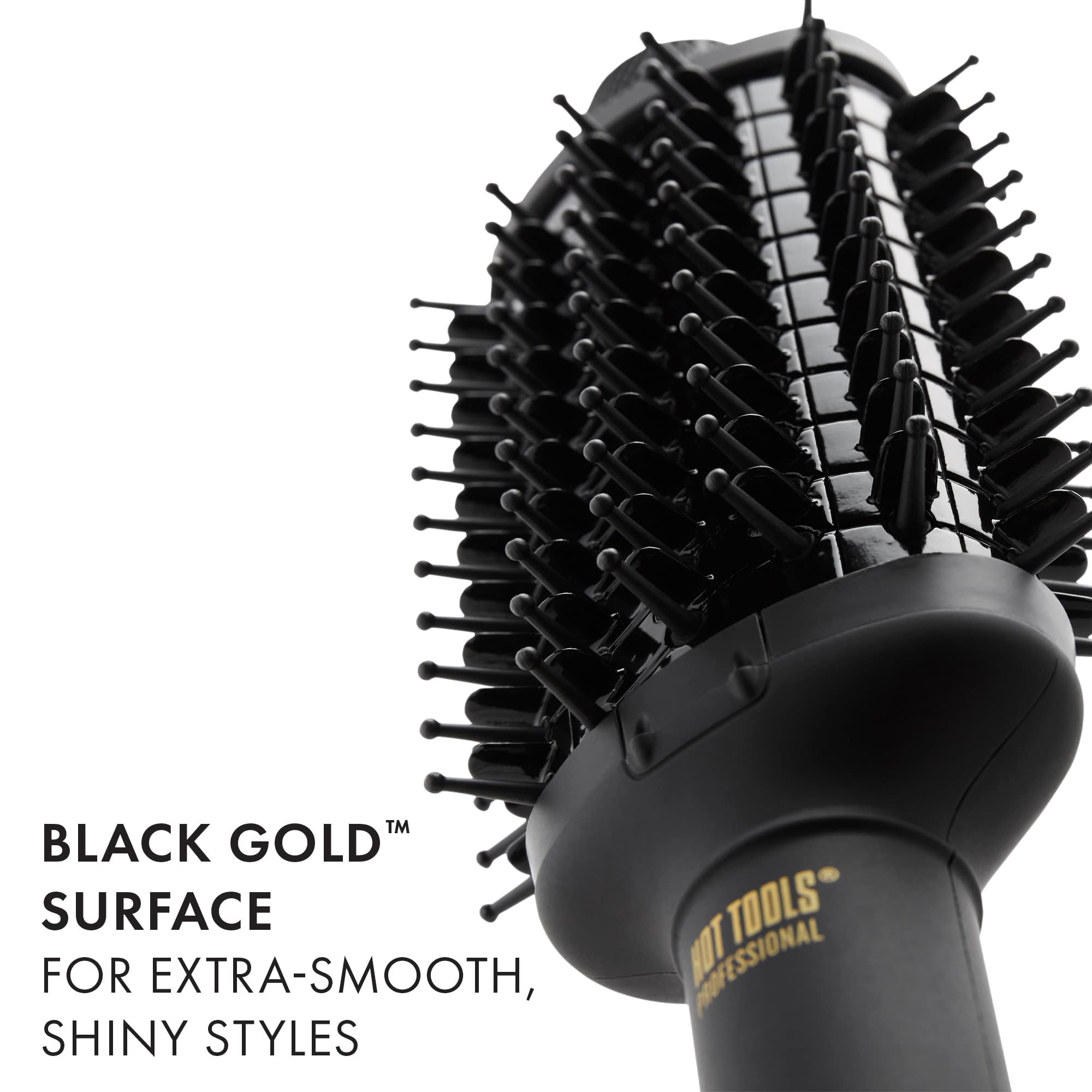 Hot Tools Pro Artist Tecnología Ion Direct reduce fricción y frizz para un peinado suave.