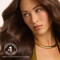 Hot Tools Pro Artist 24K Oro alcanza hasta 450 °F para resultados consistentes
