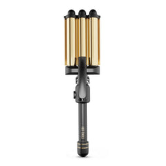 Hot Tools Pro Artist 24K Oro con tres barriles para ondas definidas y duraderas