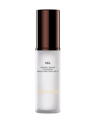 Hourglass, primer mineral, botella elegante para base suave y duradera.