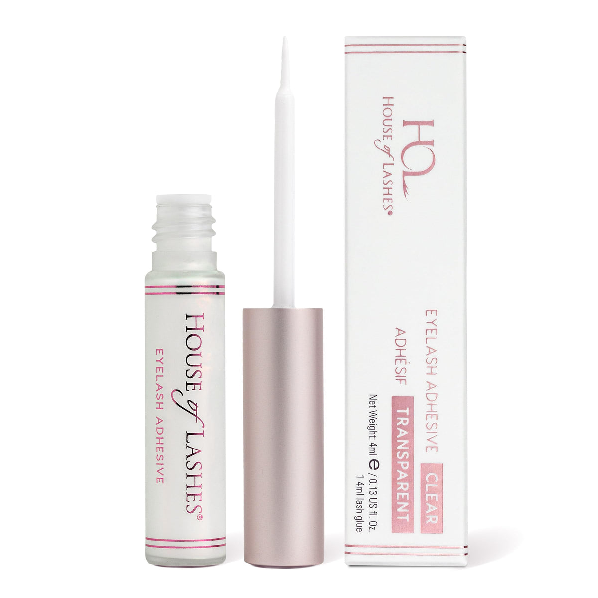 House of Lashes: botella de pegamento sin látex para ojos sensibles