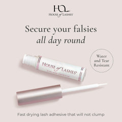 House of Lashes: pegamento que seca transparente para un look natural
