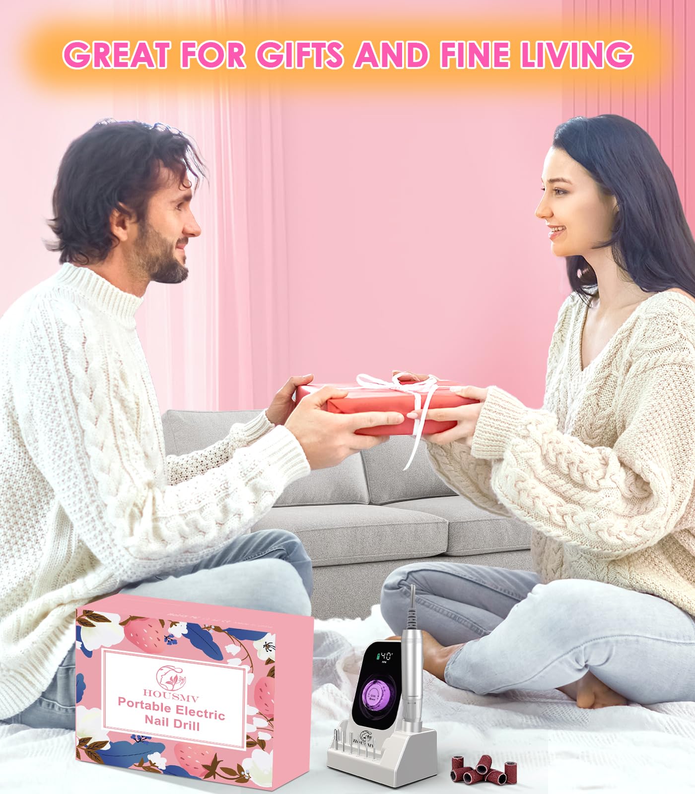 HOUSMV caja regalo rosa para regalar