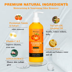 Hoveimpee Persimmon aplicación cuello y axilas para frescura duradera