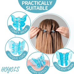 Hoyols clip cabello 90s, estilo retro para looks únicos.