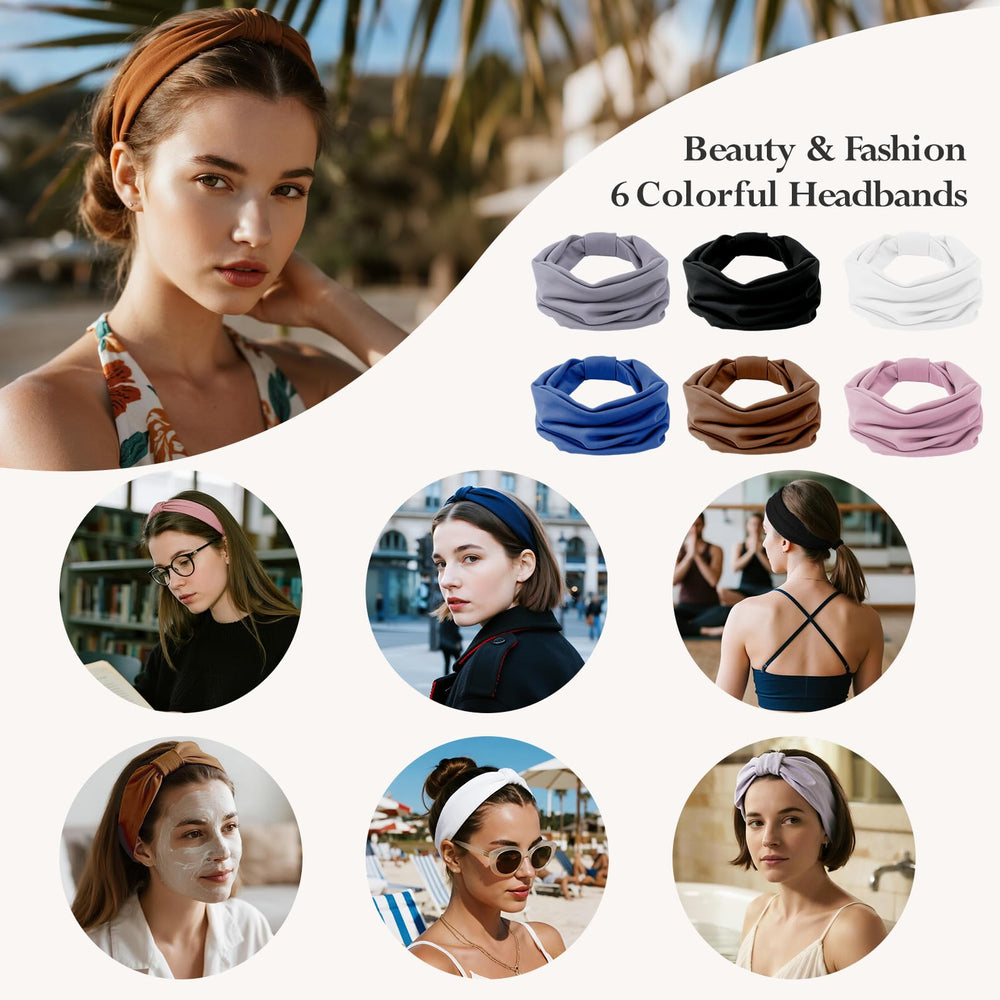 Banda HSEM talla grande con ajuste flexible para cabello grueso.