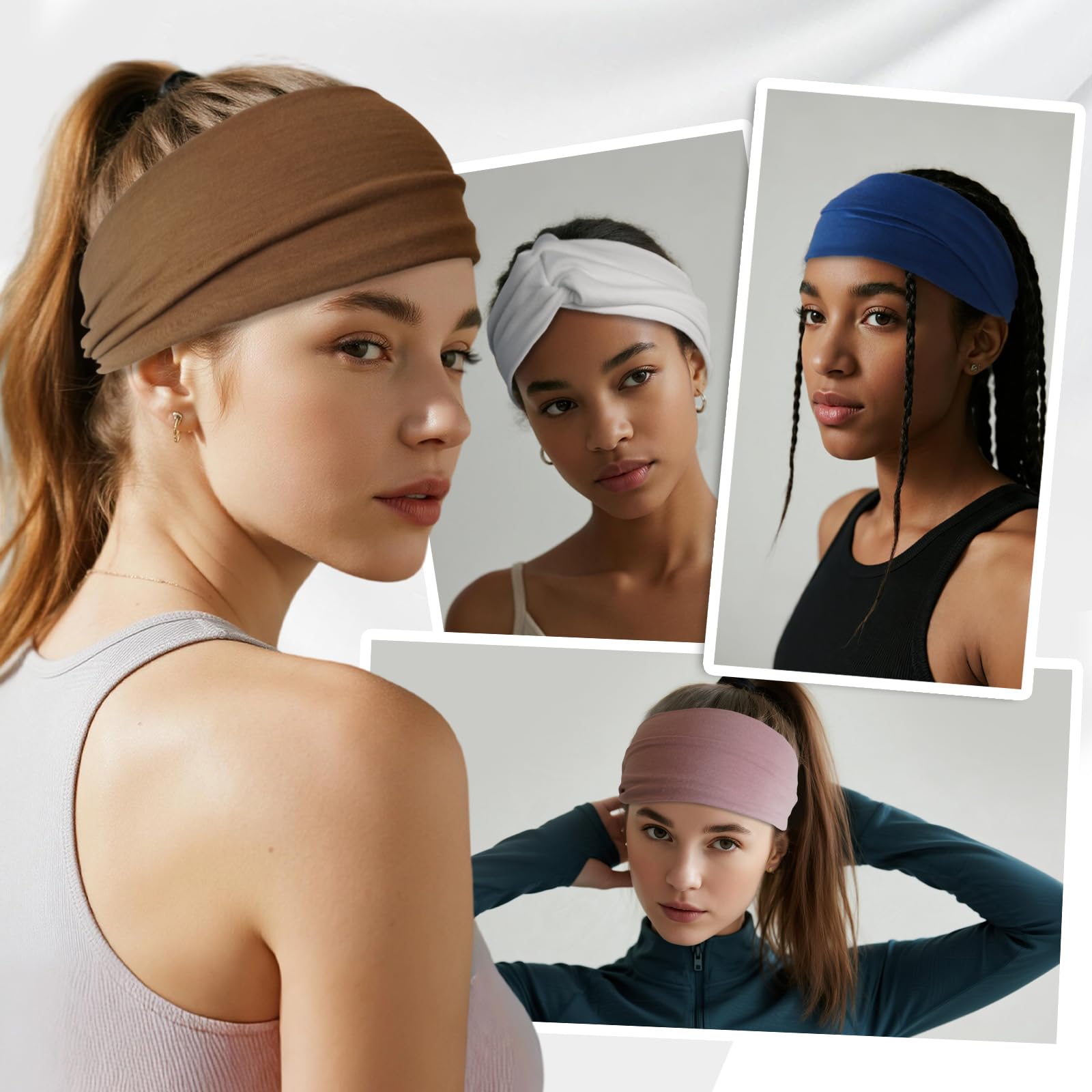 Diadema HSEM versátil para yoga y actividades diarias
