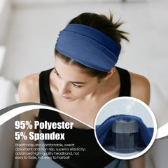 Turbante HSEM de tela algodón, estilo twist para spa