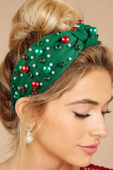 Diadema Huachi regalo de Navidad para mujer, accesorio elegante de temporada.