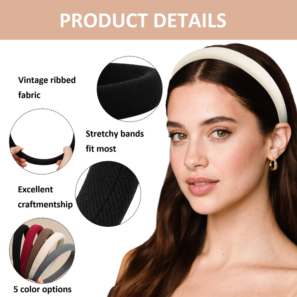 Diadema Huachi para todo tipo de pelo, solución versátil para peinados.