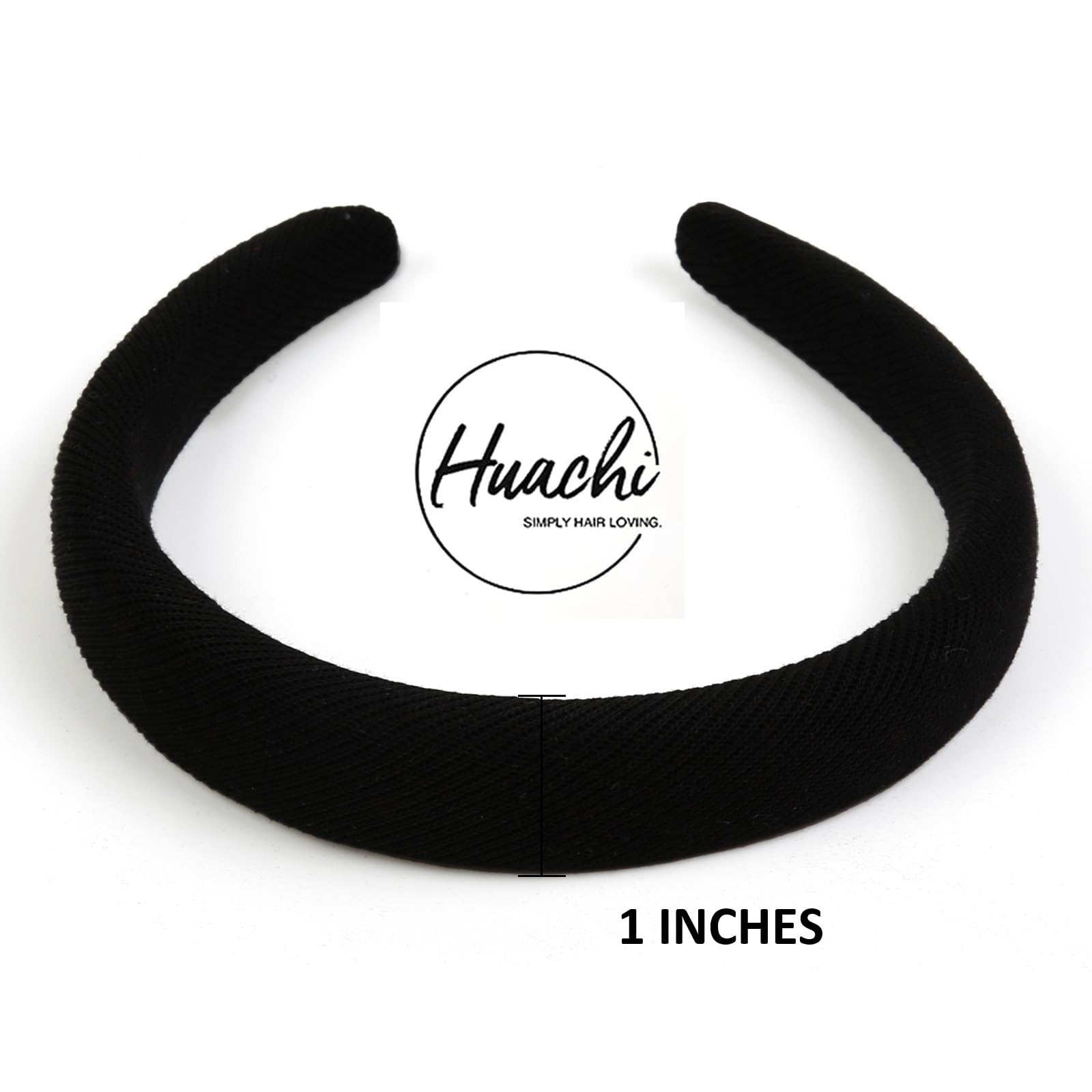 Diadema Huachi para mujer tejido-acanalado-durable: mantiene la forma tras lavados.