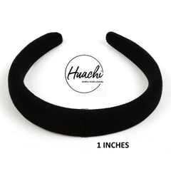 Diadema Huachi para mujer tejido-acanalado-durable: mantiene la forma tras lavados.
