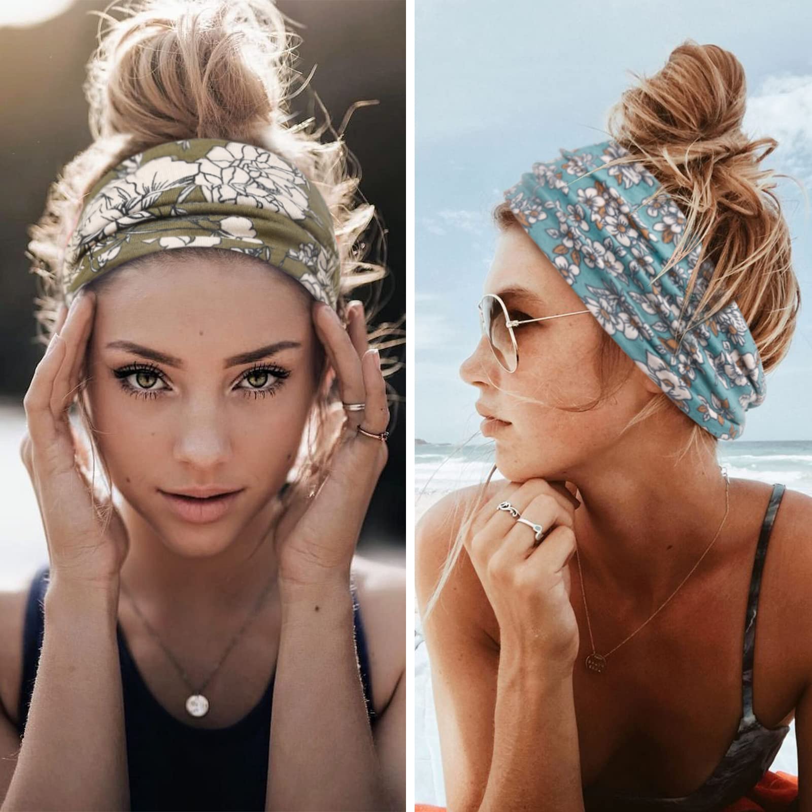 Huachi headbands cobertura de orejas en clima frío para correr