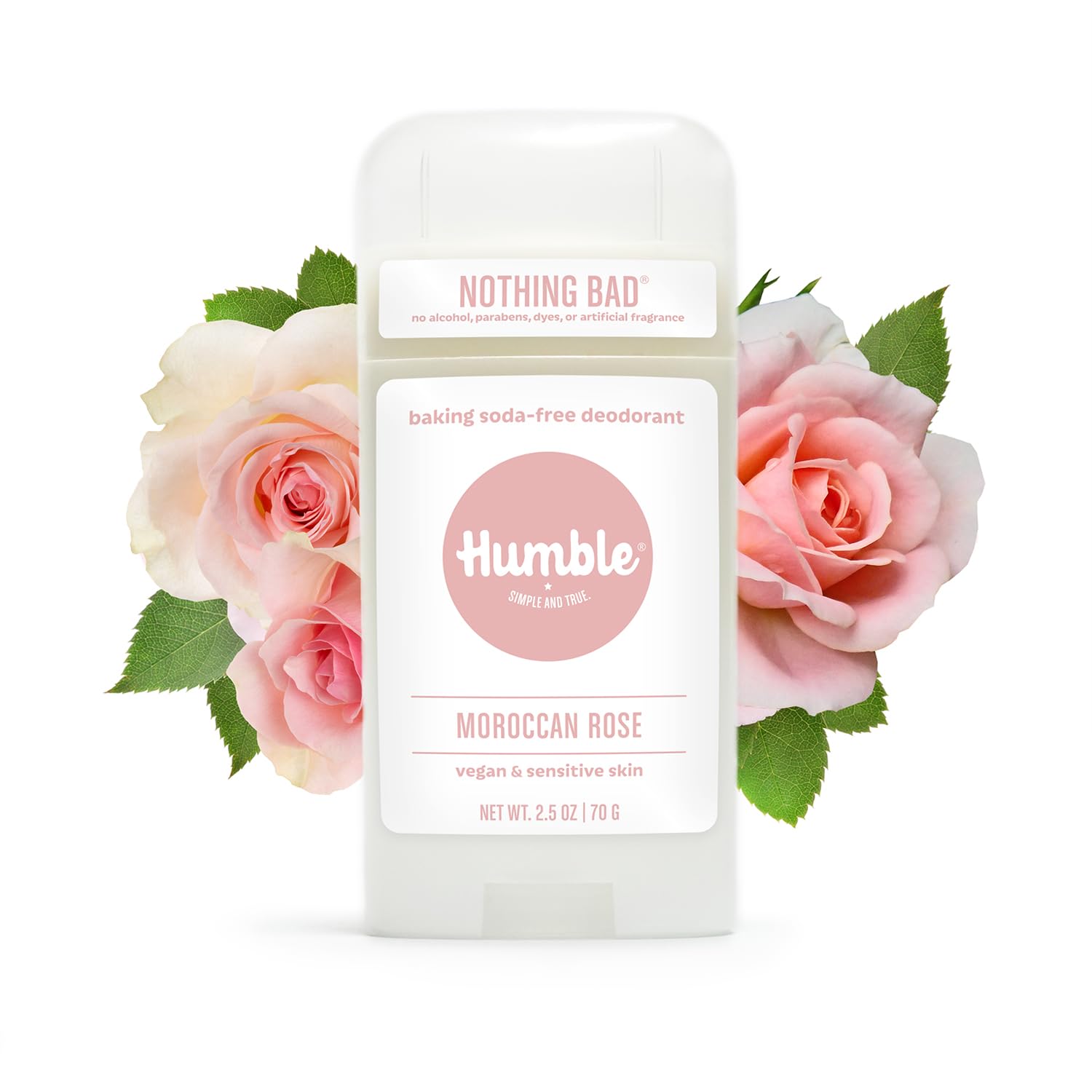 Desodorante Humble Brands control de olor para jornadas largas.