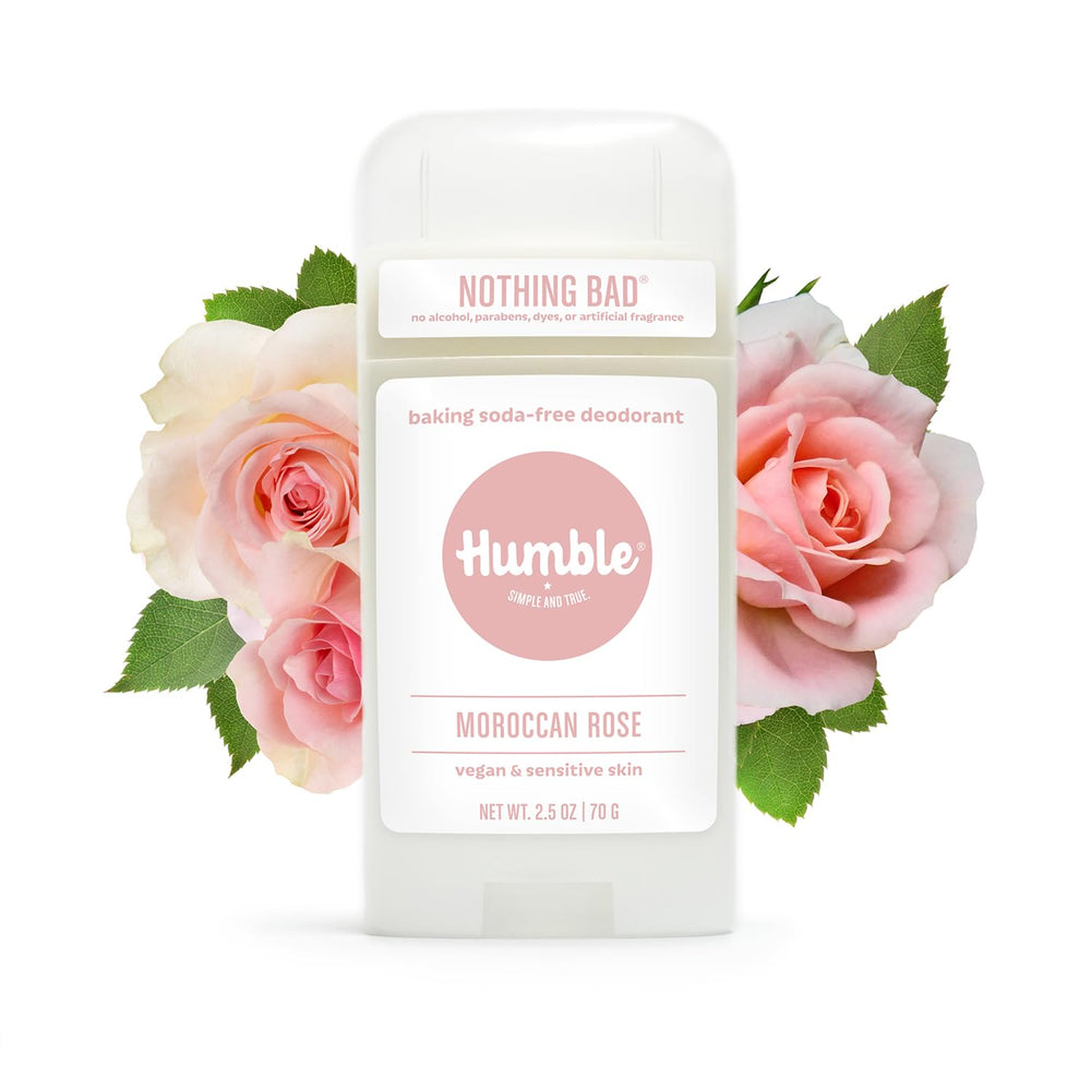 Desodorante Humble Brands control de olor para jornadas largas.