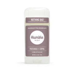 HUMBLE BRANDS Desodorante Original sin aluminio en empaque, frescura duradera para el día.