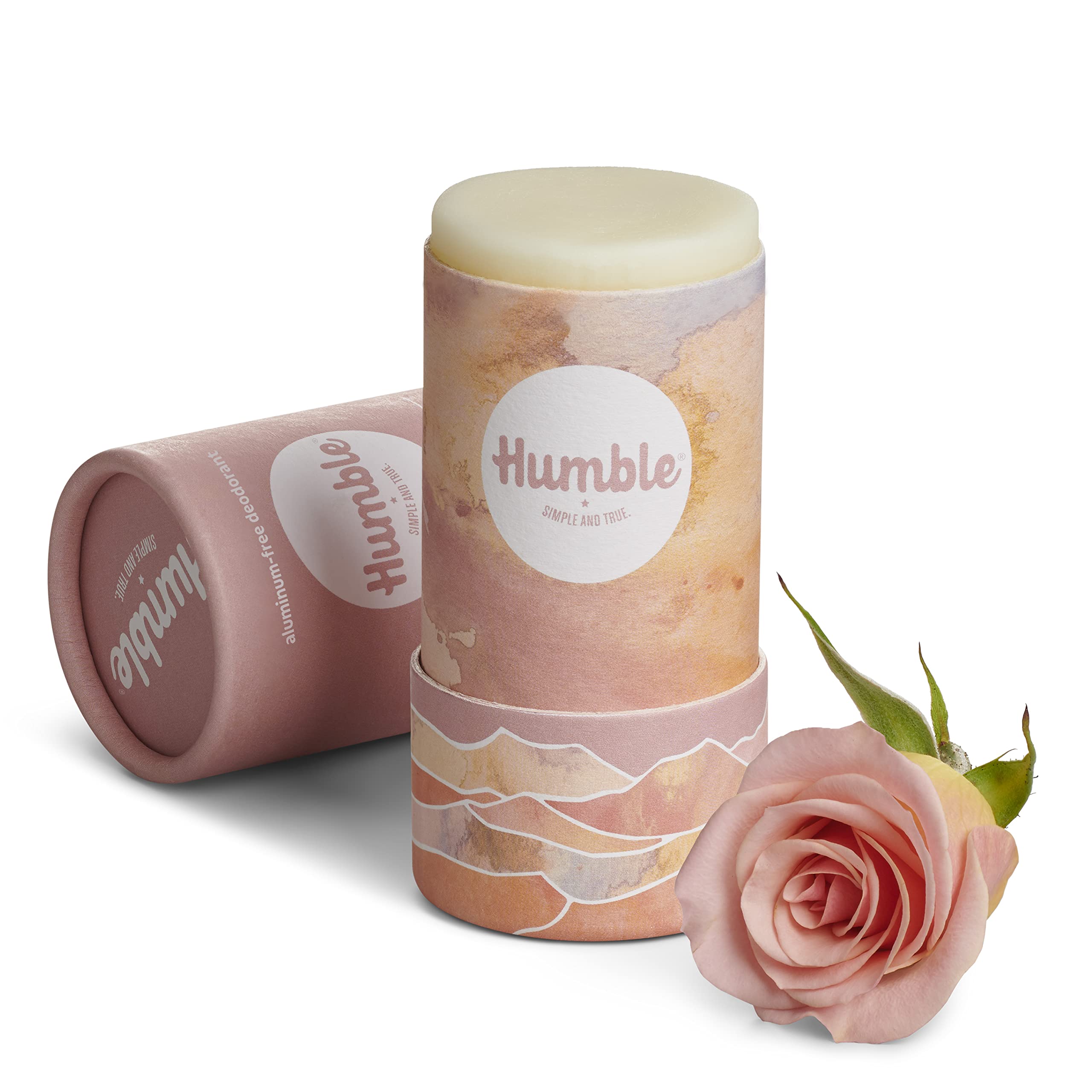 Desodorante Humble con textura cremosa para una aplicación suave.