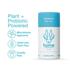 Desodorante sin aluminio de Hume Supernatural, apto para piel sensible.