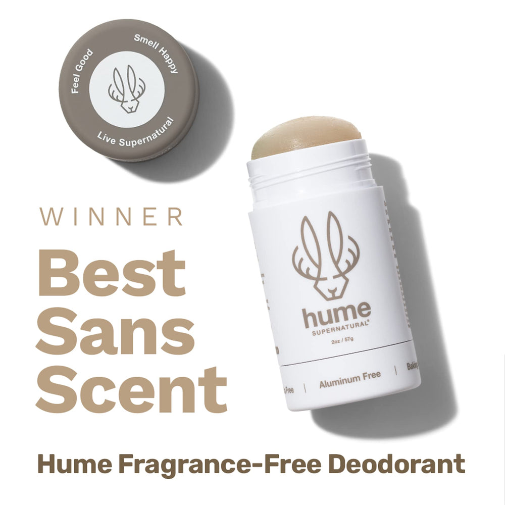 Hume Supernatural: desodorante sin aluminio para axilas sensibles.
