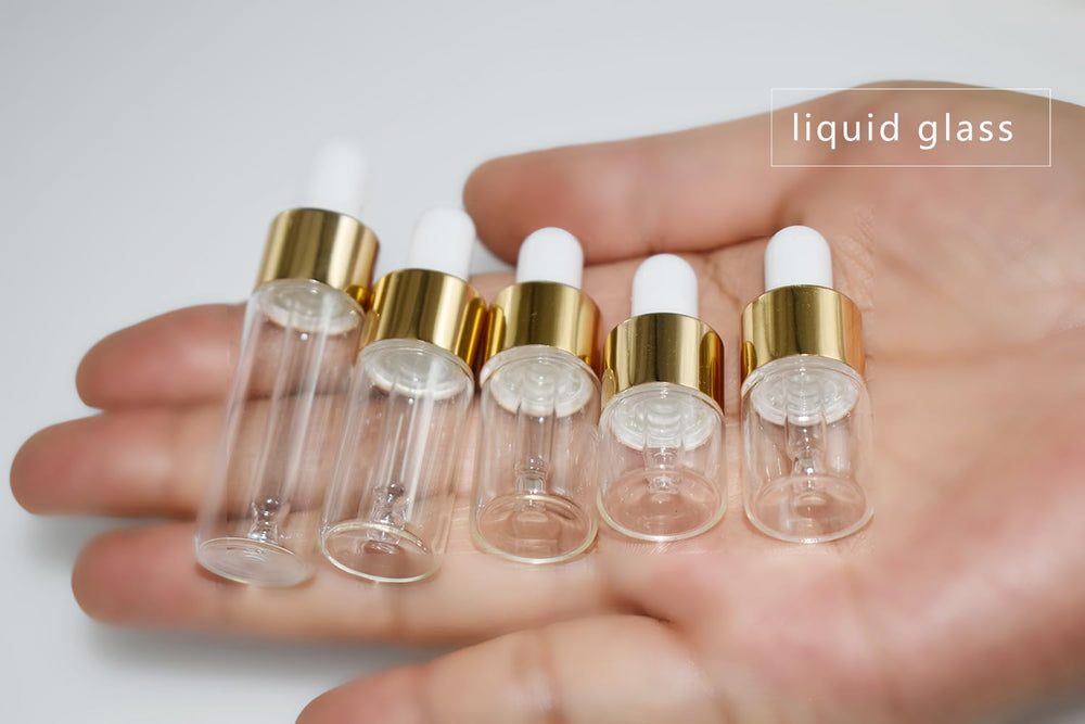 Botella Hustar mini de 5 ml, perfecto para muestras de perfumes o aceites.