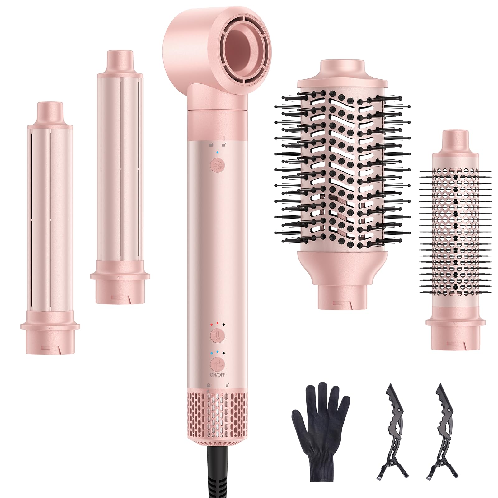 HydraStyl 5-en-1 secador compacto para secado rápido y estilo