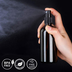 Hydior atomizador fino en frasco, pulverizacion suave para brumas faciales o aceites diluidos