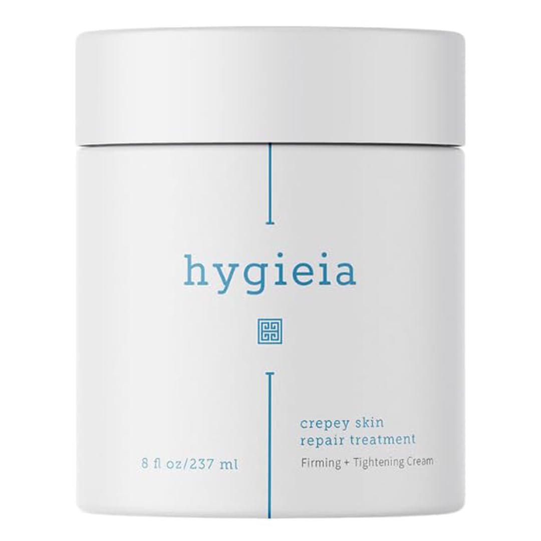 Hygieia Crepey Skin: bote 8oz, hidratación duradera para la piel.
