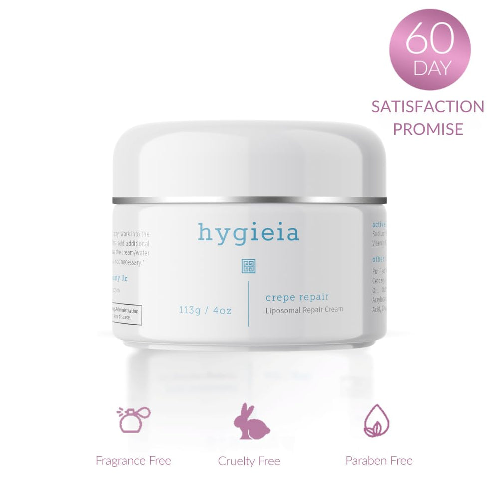 Envase de Hygieia Crepey Skin de 120 ml listo para uso