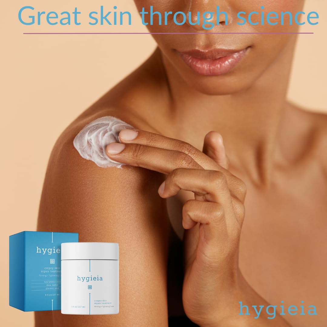 Hygieia Crepey Skin: firmeza corporal visible con uso regular.