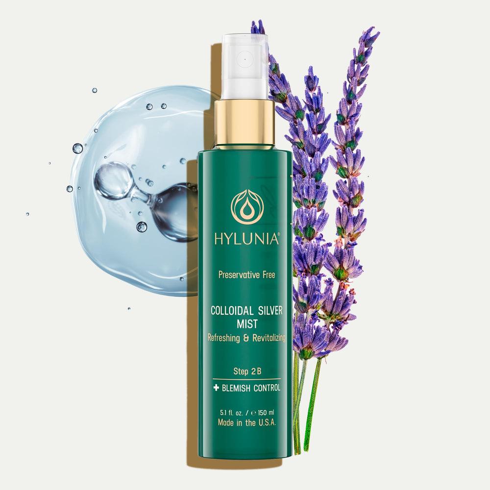 Bruma de Hylunia apta para todos los tipos de piel, suave y no irritante.