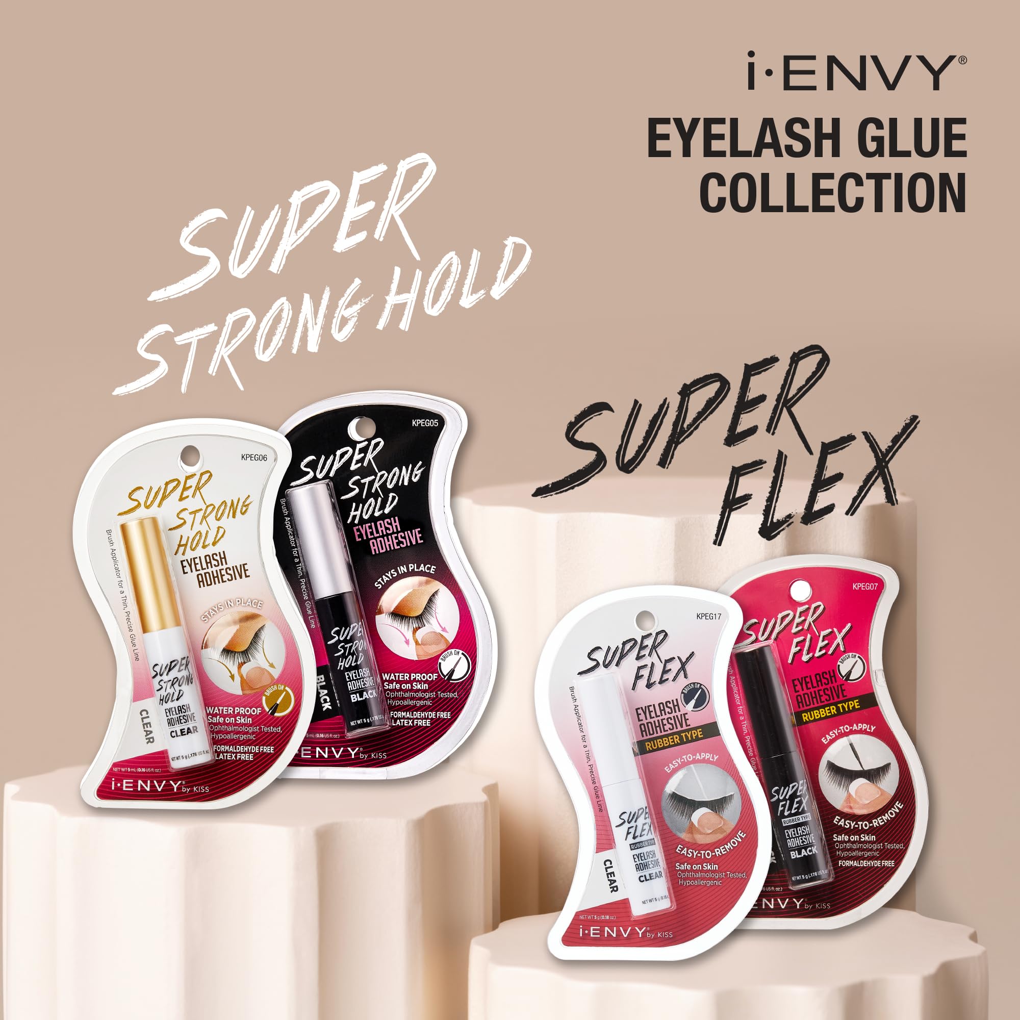 i-Envy: adhesivo resistente al agua para uso diario y eventos