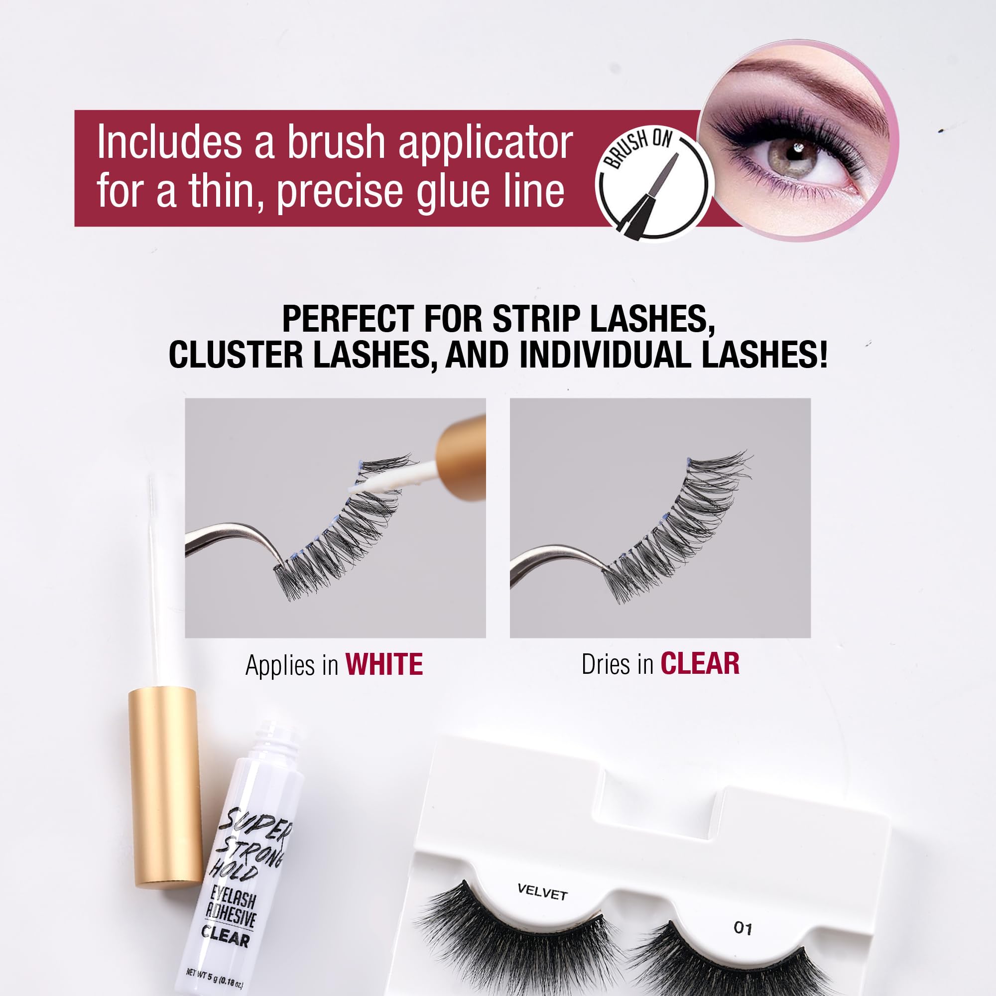 i-Envy: unión invisible para un look natural en pestañas postizas