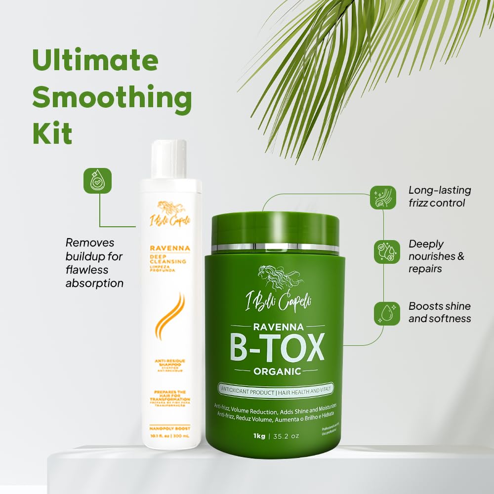 I Belli Capelli Ravenna shampoing anti-residu 300ml, purifie et prépare les cheveux.