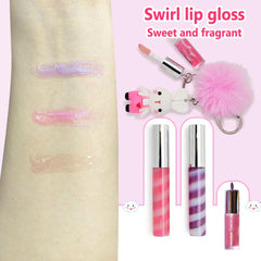 IBI Makeup brillos con accesorios lazo, coloridos y prácticos.