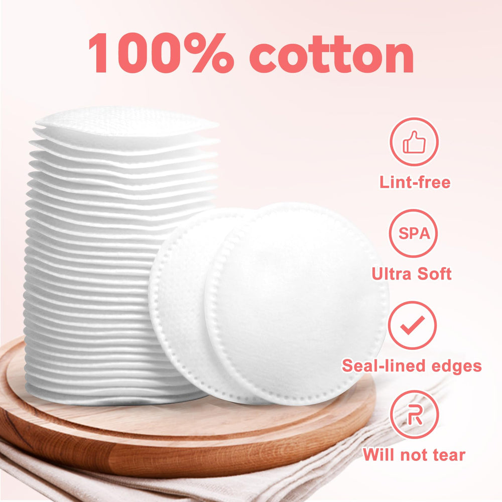 ICOTLE discos desmaquillantes, diseño de dos caras para limpieza suave y exfoliación ligera.