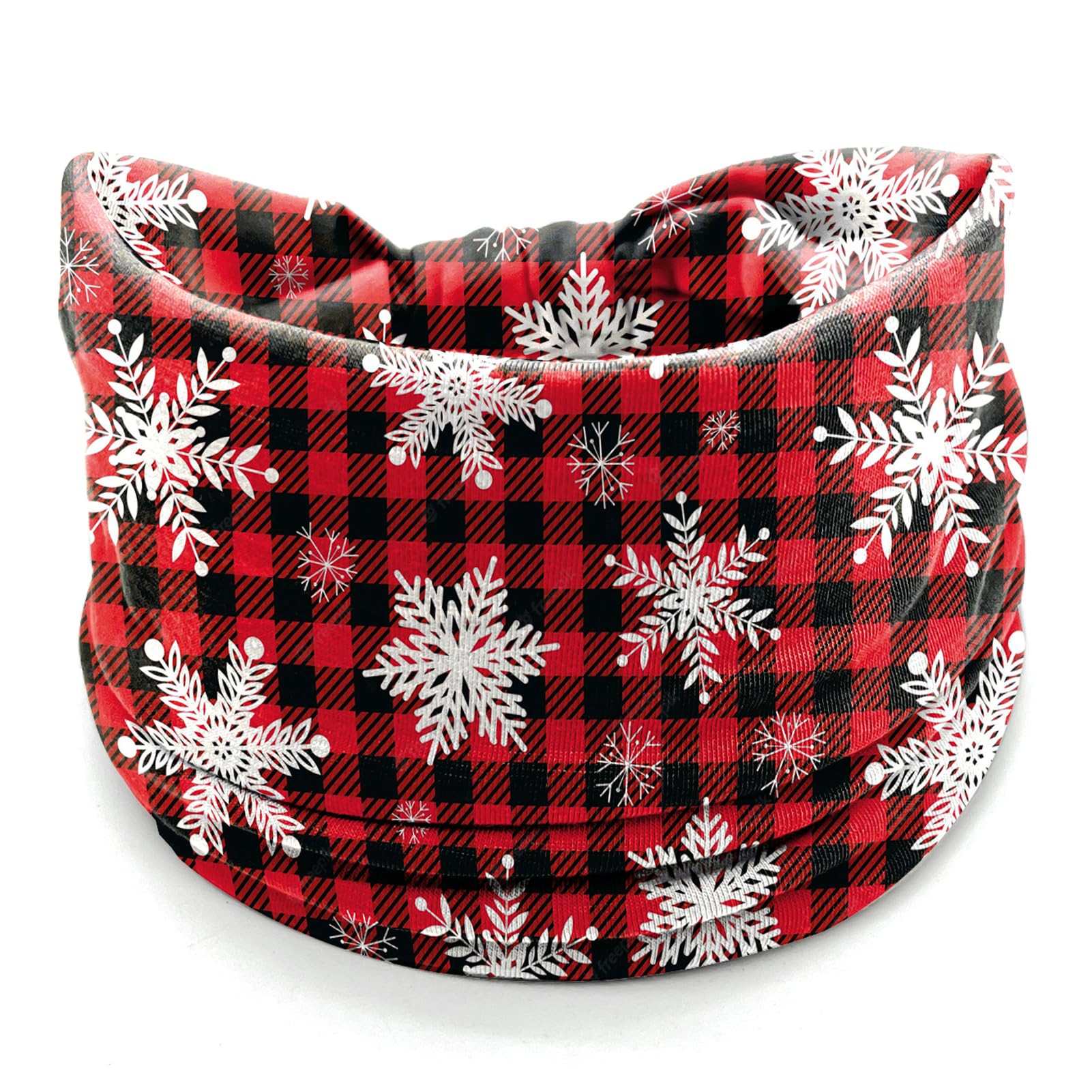 Diadema IDDFEVE con motivos navideños de árboles para celebrar con estilo.