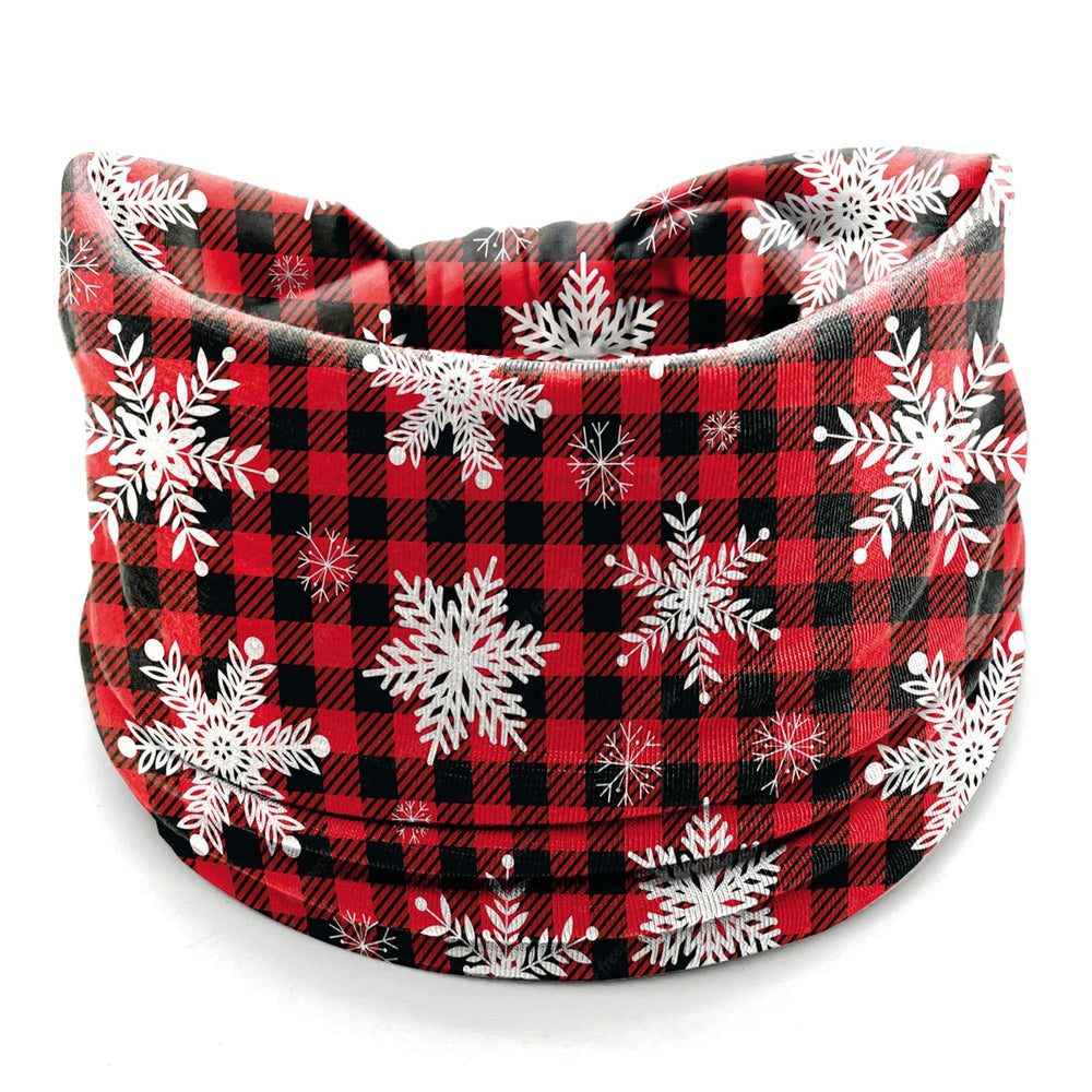 Diadema IDDFEVE con motivos navideños de árboles para celebrar con estilo.