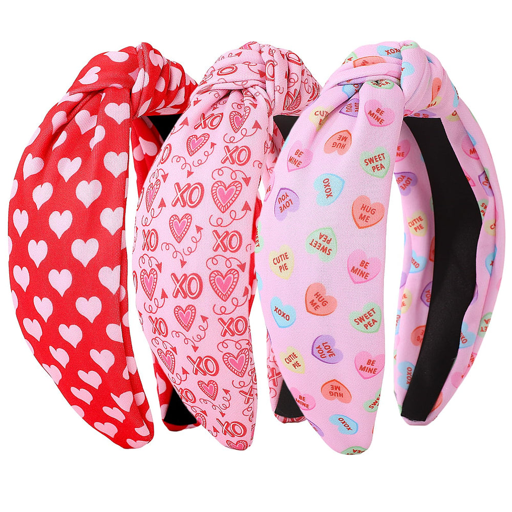 Diadema IDDFEVE con diseño de corazón rosa para un toque romántico en cenas o reuniones.